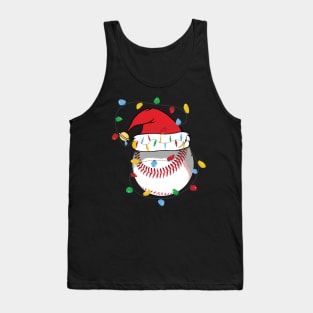 Baseball Christmas Tank Top